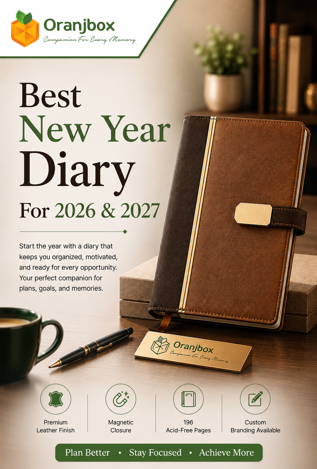 Best New Year Diary For 2026 & 2027